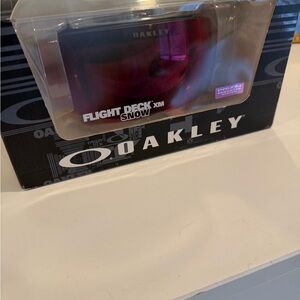 Oakley Flight Deck XM Goggles - Vibrant Red